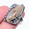 Golden Rutile Gemstone 925 Sterling Silver Gift Jewelry Ring Size 10