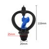 1/2" 3/4" Garden Lawn Irrigation 360 Degree Rotary Nozzle Sprinkler