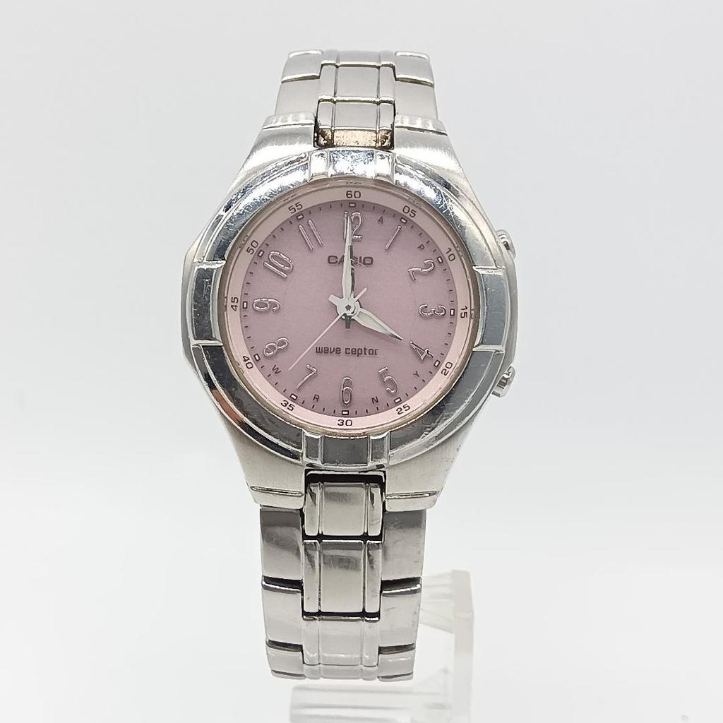 [USED] 295 Solar Radio-Controlled Watch, Working Casio Wave Ceptor, Ladies' Watch