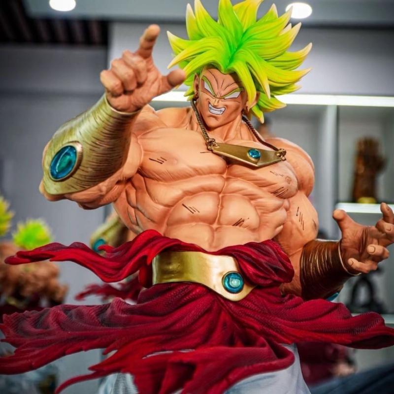CKandJt Статуэтка Dragon Ball Z Броли Фигурка Ssj3 Броли Супер Сайян ПВХ Фигурки Действия 27 см/19,69 дюйма Набор Режим Игрушки Подарки