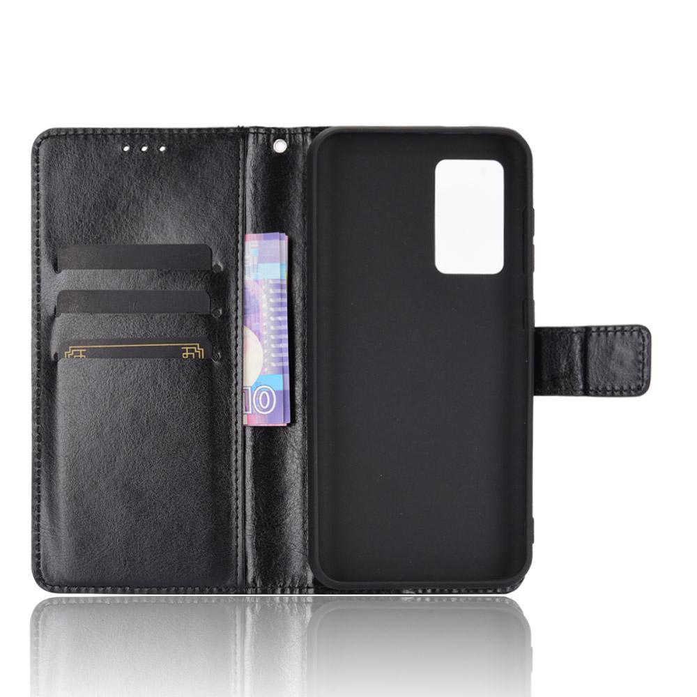 for Oukitel C21 Wallet Case with Kickstand & Card Slots – Shockproof, Dustproof, Business Heavy Duty Flip Leather Cover