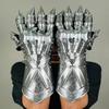 Nazgul Etching Gloves Set Medieval Knight Gauntlet Gloves Pair Best Halloween Costume Role Play Cosplay Gloves Best Gift Item