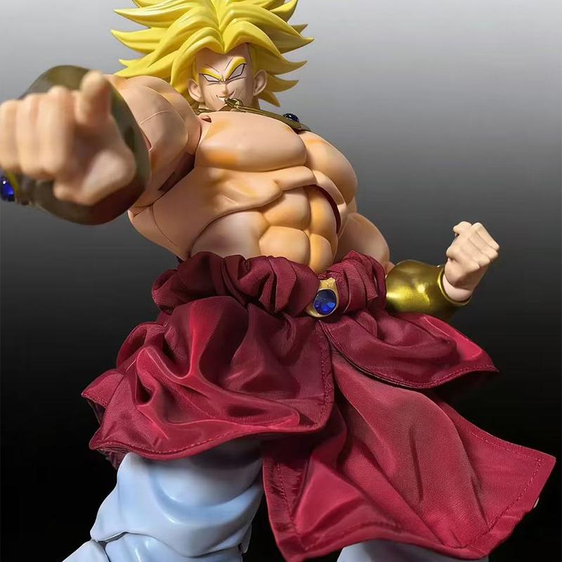 Dragon Ball Zt Броли 1/12 Тканевая юбка Аниме Фигурка Действия Игрушки Модель Аксессуары Встроенная Железная Проволока