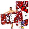 Пляжное полотенце Hello Kitty - Комплект с полотенцем для бассейна Hello Kitty Плюс (Полотенце для ванны Hello Kitty для детей и взрослых)