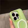 Роскошный Чехол Для Телефона С Беспроводной Зарядкой MagSafe Для iPhone 17 Air 11 12 13 14 15 16 Pro Max Магнитный Конфетный Бампер Матовый Чехол