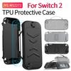 ТПУ чехол с подставкой для Switch 2 Защитная накладка Защита от царапин Полная защитная оболочка Защитный чехол Аксессуары для игр
