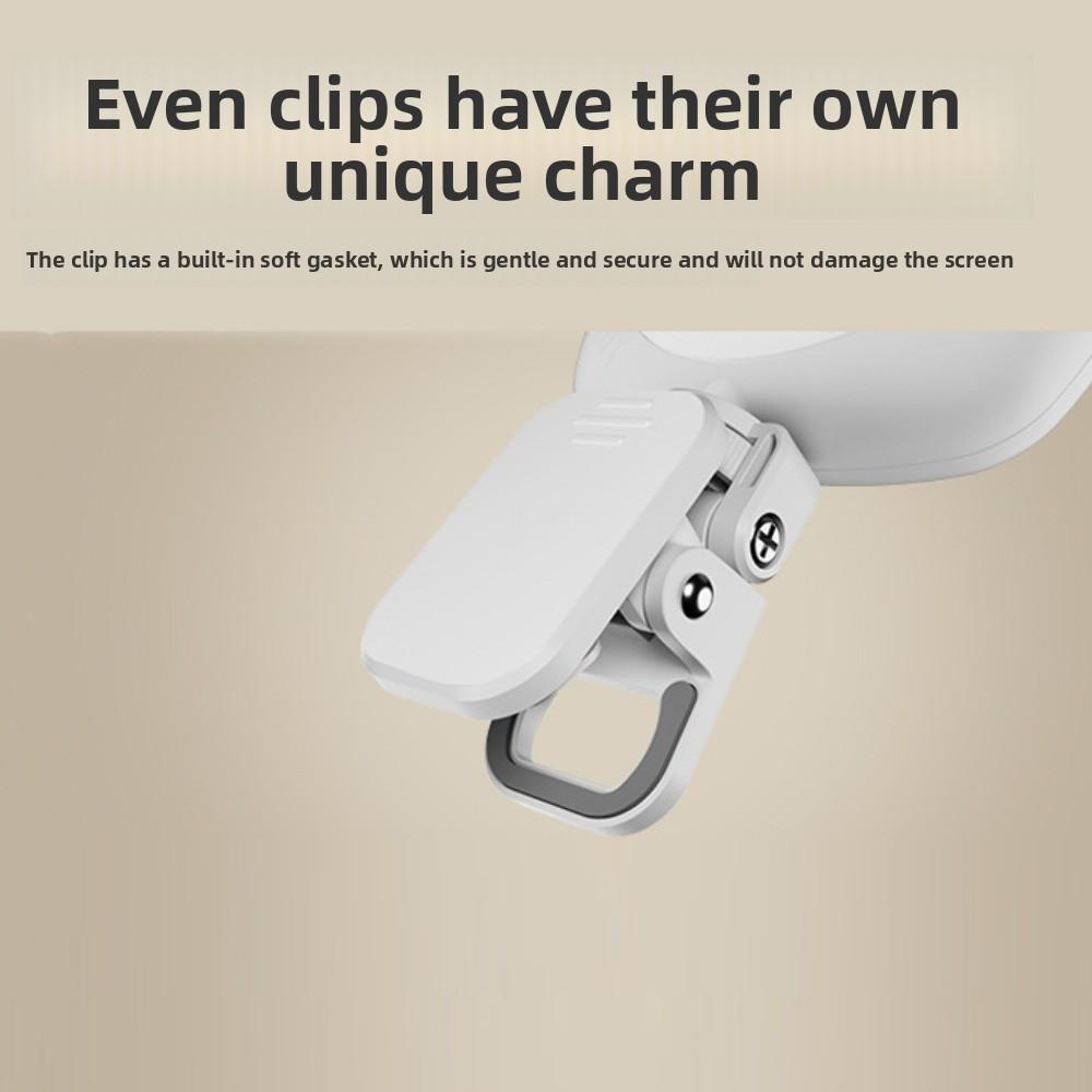 Portable Phone Selfie Light Rechargeable LED Phone Fill Light Mobile Phone Fill Light  Conference