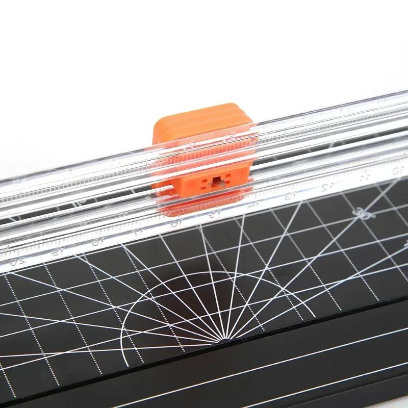 Прецизионные триммеры для бумаги формата А4/А5, резаки, гильотина с выдвижной линейкой для фотоэтикеток, прочный инструмент для резки бумаги