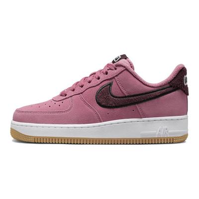 Air Force 1 07 SE Desert Berry Fleece Женские кроссовки Розовый Черный Бордовый-Crush DQ7583-600
