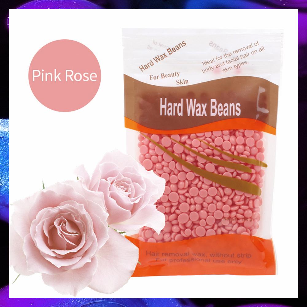 100 г/упак., восковые бобы для удаления волос, безбумажные твердые восковые гранулы, для удаления бикини, волос на лице, ногах, руках, бобы для удаления волос, унисекс, для бровей