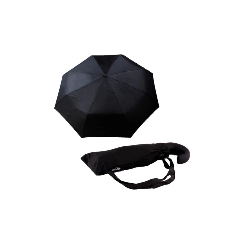 Fully Automatic Umbrella With Black J Handle That Does Not Break In The Wind