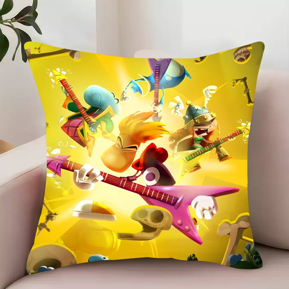 Игровой R-Rayman L-Legends Наволочка Декор Защитные чехлы Удобные мягкие для Дивана Гостиной Домашнего офиса