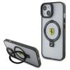 Ferrari Fehmp15Muscah Iphone 15 Plus / 14 Plus 6.7 Transparent Hardcase Ring Stand 2023 Collection Magsafe