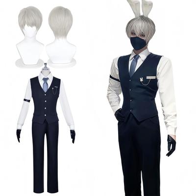 [NOKIJP] Костюм для косплея Сейи из Koi to Miku, Главный герой, Косплей Koi Miku, Комплект боевой формы, Популярный игровой костюм (Правила дворецкого, XS)