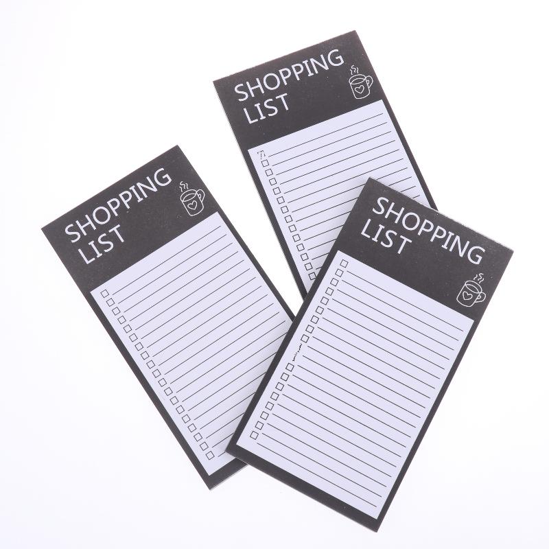 Магнитный блокнот для заметок Доска для сообщений на холодильник Портативный отрывной блокнот Планировщик заметок Список покупок Для дома офиса школы