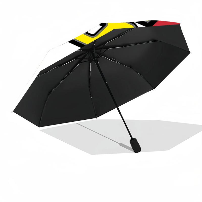 Italian Legend Outdoor Automatic Umbrella Sturdy 8-Rib Shaft Durable Plastic & Iron All-Season Travel Vibrant Pattern Umbrella Birthday/Christmas Gift