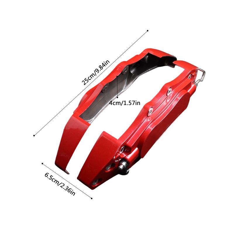 2 шт./компл. крышка тормозного суппорта из алюминиевого сплава протектор тормозного суппорта автомобильные аксессуары для декора дискового тормоза