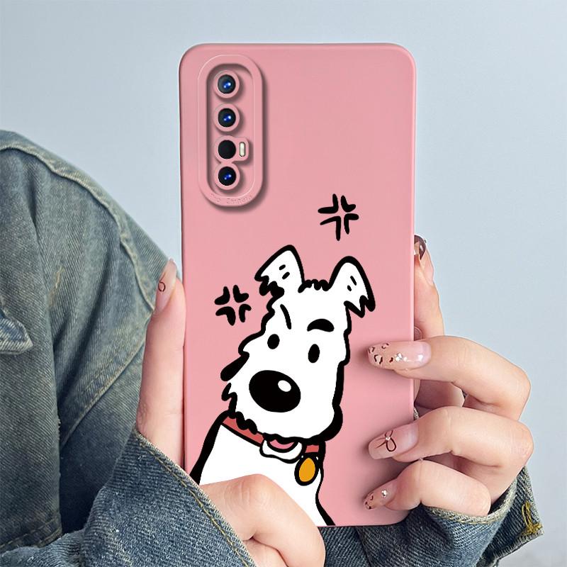 Чехол для телефона OPPO Find X2 Neo / Reno3 Pro 5G CPH2009 Силиконовый Сладкий Расписной Мультяшный Funda Прекрасный Печатный Coque Корпус