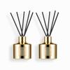 Perfume Diffuser Gold Limited Edition 2-piece Set Basil and Citrus 200ml, Korean Cosmetics with Good Fragrance