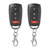 Универсальный пульт дистанционного управления для гаражных ворот, брелок 433 МГц, простой в использовании, со световым индикатором, замена пульта дистанционного управления для гаражных ворот