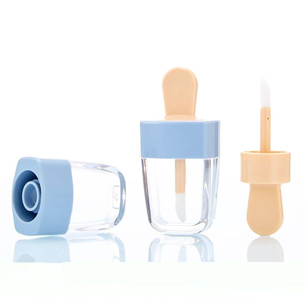 Инструмент для макияжа, тюбик для губной помады, прозрачные многоразовые флаконы, симпатичный тюбик для помады, сделай сам