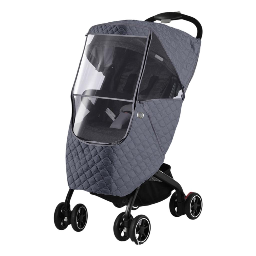 Зимний чехол для детской коляски, ветрозащитный защитный чехол, универсальный пылезащитный чехол для детской коляски, дождевик для детской коляски