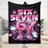 Sixty-seven Blanket,Suitable for sofas, offices, travel, living rooms, Gifts to relatives and friends, Blanket,Suitable for all seasons.