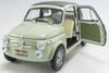 Kyosho Original Fiat Nuova 500 Elaborazione Abarth Record Finished Model KS08966ALG 1/18 (Green Clear)