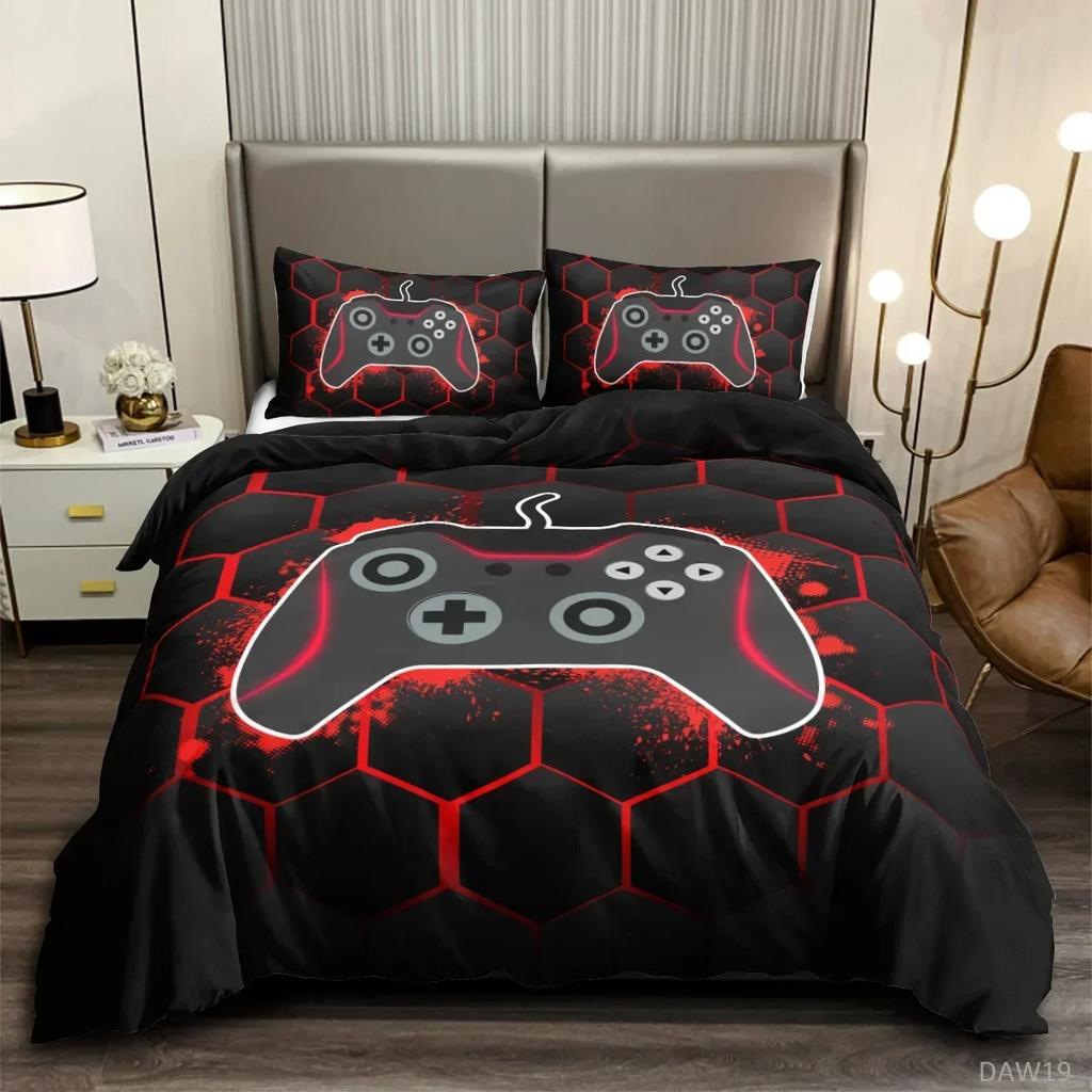 2025 Luxury New 3D Print Teens Video Games Duvet Cover King Gamepad Controller Bedding Set Youth Game Bedding Set Quilt Cover