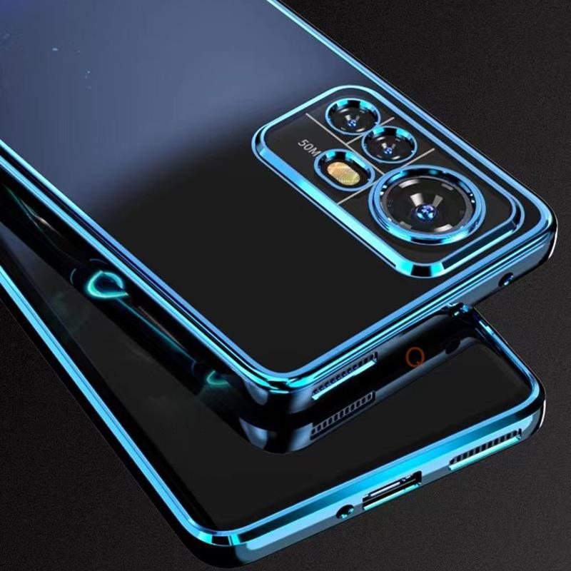 Luxury Transparent Plating Case For Xiaomi Mi 12t Pro 13 Xiaomi12 12 T 12tpro 5g 12x Original Clear Silicone Back Cover On Mi12