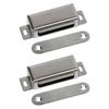 KOYOKOMA Magnetic Catches, Strong Stainless Steel, for Furniture Doors, Cupboards, DIY Sliding Doors, Magnetic Catches, Furniture (Set of 2 Large)