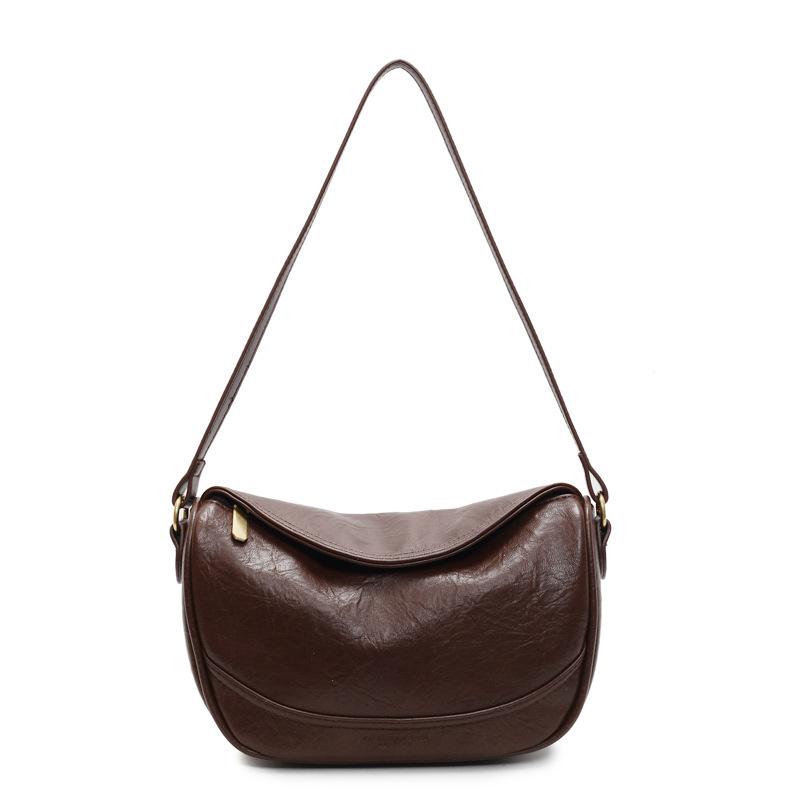 Fashion Niche Underarm Small Bag Women's New Retro Versatile Single Shoulder Dumpling Bag Messenger Bag