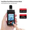 HABOTEST HT602B Шумомер Цифровой Измеритель Уровня Звука Портативный SPL-метр 30 130 дБ Шумомер с Измерением Температуры