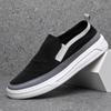 Мужская повседневная обувь Весенние парусиновые мужские мокасины мокасины для отдыха на природе Мужские туфли на плоской подошве с дышащей подошвой для вождения Мужские rt67699