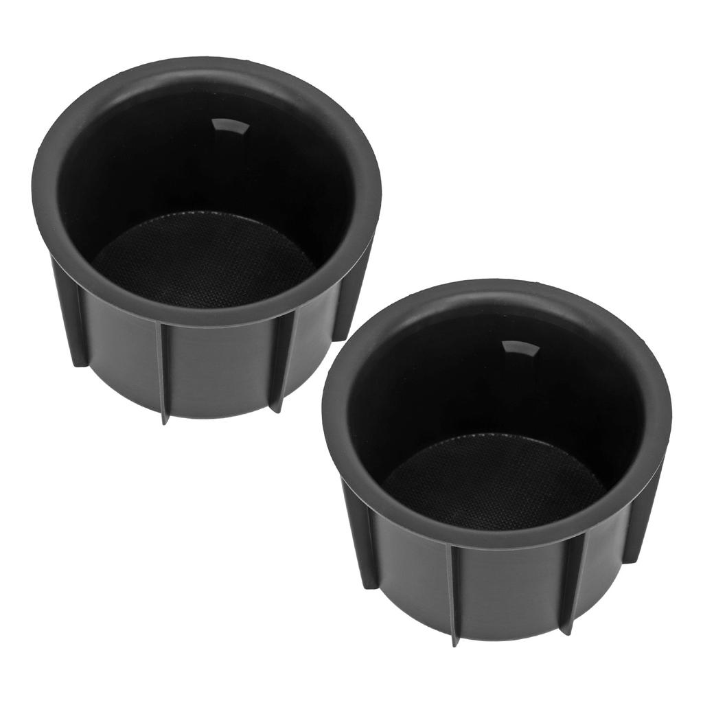 2Pcs Center Console Cup Holder Insert ABS 55616?35010 Replacement for FJ Cruiser 2007?2014