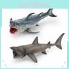 Модель морского животного акулы для детей, образовательная ПВХ игрушка для демонстрации