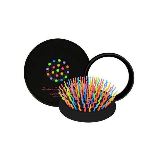EYECANDY Rainbow Volume S Brush Compact Black