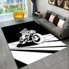 3D коврик для гонок на мотоциклах, большой ковер для дома, гостиной, спальни, дивана, коврик для двери, украшение для детской игры, нескользящий напольный коврик