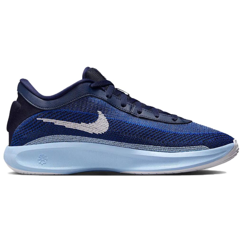 Nike GT Hustle Academy Anti Slip Wear Resistant Low Top Basketball Shoes Unisex Blue Basketball Shoes FJ7808-401