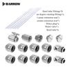 Barrow AIO PC Hard tube fittings Water Cooling Kit DIY Computer With Fittings Liquid Loop Kit Silver Black Gold White