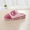 Winter Couple Cartoon Home Slippers Thickened Non-slip Slippers Warm Indoor Cotton Slippers