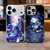 F-Furina G-Genshin I-Impact Цветной Серебристый Задний Чехол Для Телефона Для IPhone 17 16 15 14 13 12 11 Plus Pro Max Plus