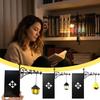 Винтажная книжная полка Призрачный свет Белая лампа для книжной полки Фонарь для книжной полки Декоративный для дома