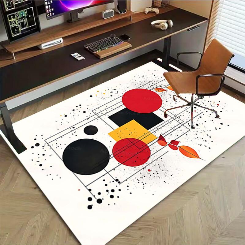 1PC Abstract Art Extra Large Non Slip Floor carpet, Office, family, bedroom, Studio   Large Area Rug Indoor Rugs, , Vibrant Colors