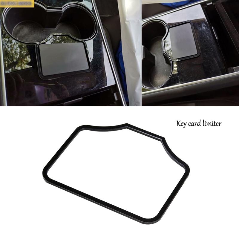 car-styling High quality acrylic car interior key card fixed limiter for Tesla model 3 2018 car