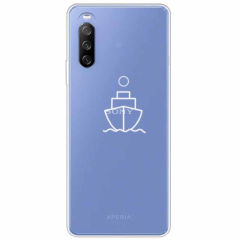 Чехол для Sony Xperia I IV / 10 IV / 5 IV Чехол Прозрачный ТПУ Мягкий Прозрачный Funda Чехлы для Sony Xperia 10IV 5 IV Чехол Силиконовый