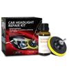 Набор для восстановления фар автомобиля Восстановление линз фар Удаление окисления Пожелтения Царапин Жидкий Полимер Химическая Полировка