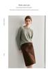 Women's Loose Fit 100% Pure Cashmere Sweater - Thick, Soft & Warm for Autumn/Winter