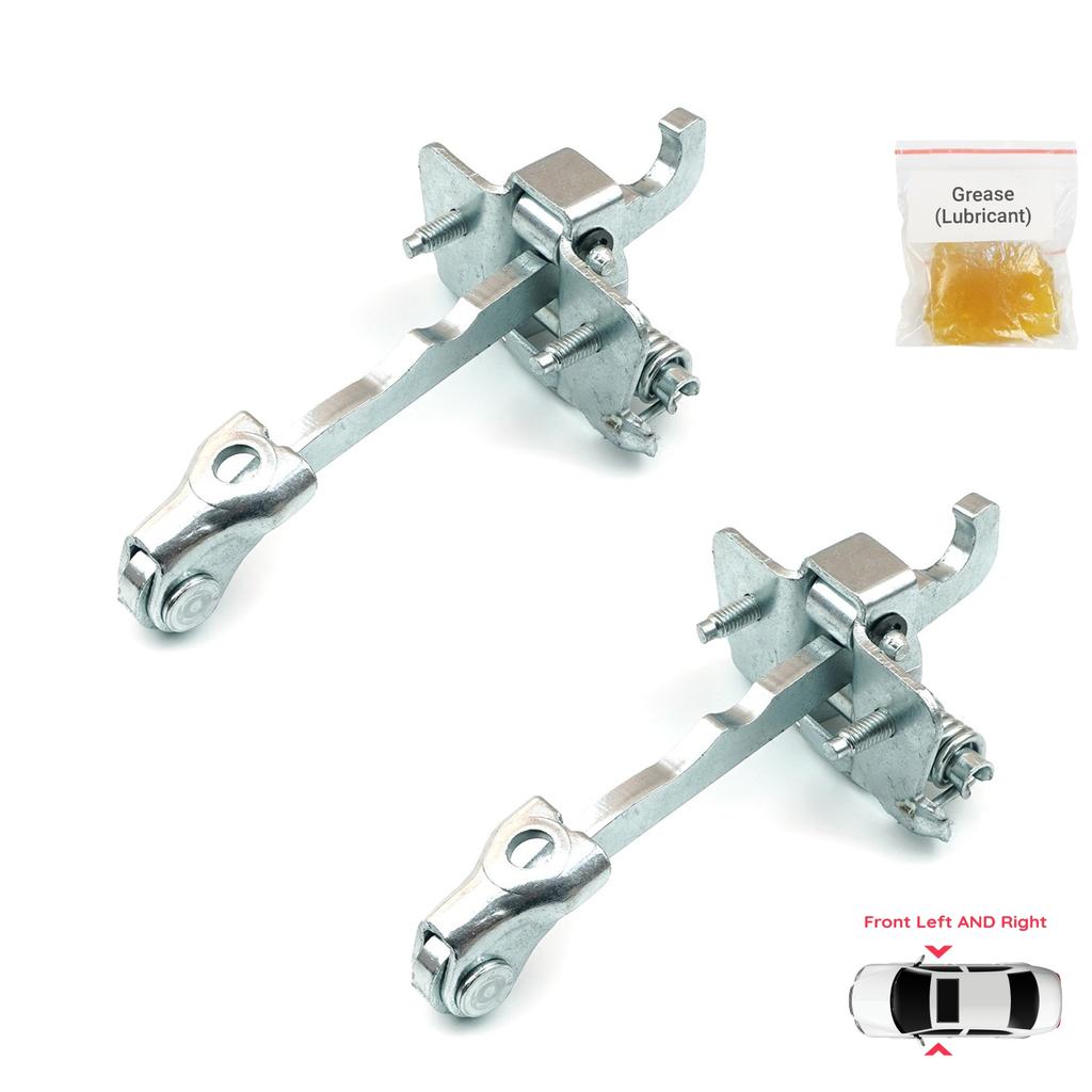 EDP726-1 2 Pieces Front Door Hinge Stop Check Strap Limiter for Renault Trafic MK2 Vauxhall Opel Vivaro A Nissan PriMastar X83 4408993