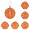 Vibrant Squid Game Pop It Simple Dimple Push Bubble Keychain Pendant For Sensory Play